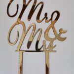 Toper za tortu mladenci Mr & Mrs