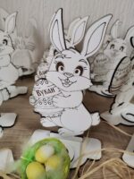 Zeka držač za uskršnje jaje sa imenom - Slika 3