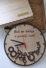 Poklon sat za penziju – „Baš me briga, u penziji sam“ - Slika 3